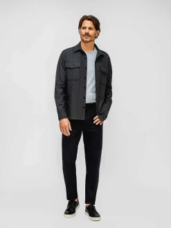 Shop Black Heather Men'S Kinetic Twill 5-Pocket Pant Men'S Pants & Shorts