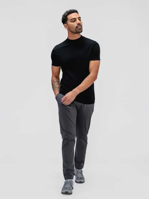 Store Black Men'S Atlas High Crew Tee Men'S Polos, Tees & Henleys