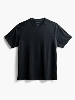 Best Sale Black Men'S Composite Merino Raglan Tee Men'S Polos, Tees & Henleys