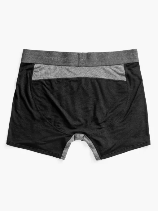 Cheap Black Men'S Composite Merino Boxer Brief Men'S Underwear & Socks