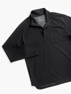 Store Black Men'S Fusion Double-Knit 1/4 Zip Men'S Jackets & Coats
