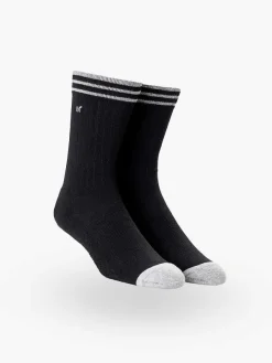 Online Black ( Logo) Atlas Crew Sock Men'S Underwear & Socks