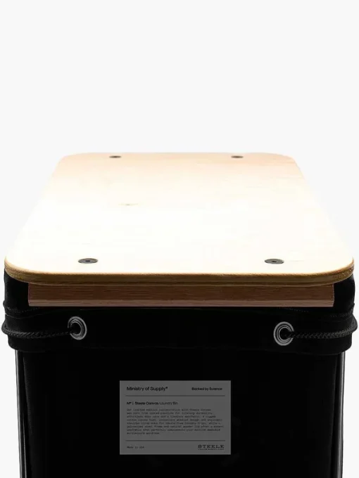 Flash Sale Black Steele Canvas X Laundry Bin Men'S Accessories And Home
