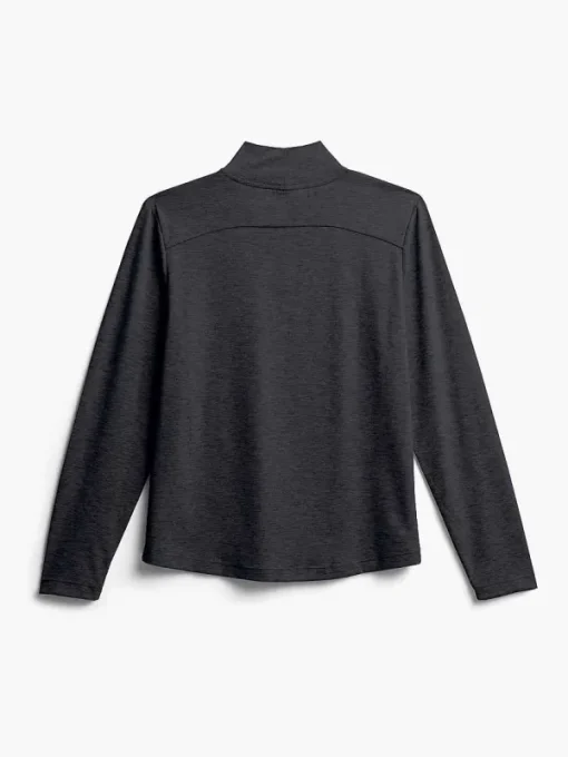 Cheap Black Women'S Composite Merino Mock Neck Women'S Shirts