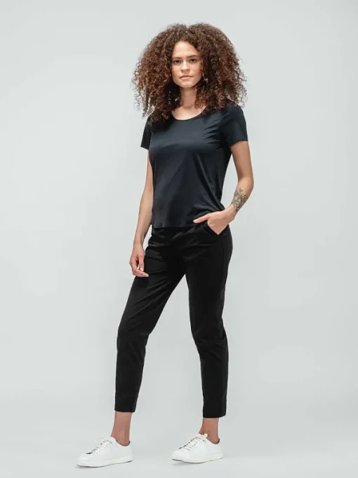 Cheap Black Women'S Luxe Touch Tee Women'S Shirts