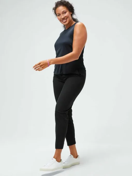 Discount Black Women'S Previous Generation Luxe Touch Tank Women'S Polos, Tees & Henleys