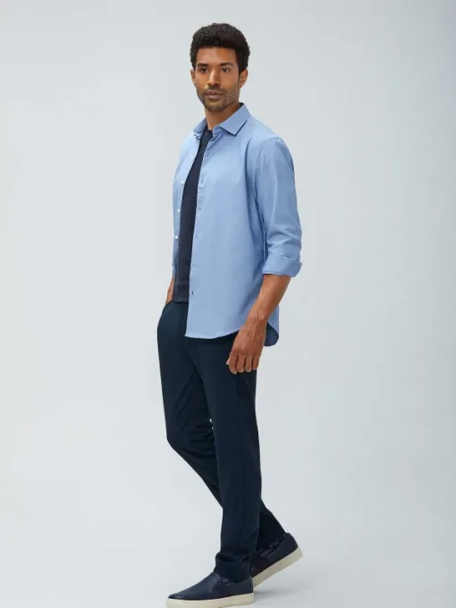 Flash Sale Blue Oxford Men'S Aerozero° Dress Shirt Men'S Shirts