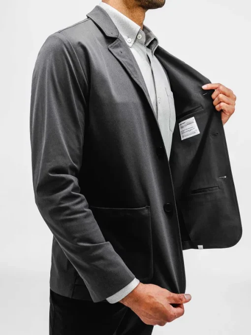 Clearance Charcoal Men'S Kinetic Chore Blazer Men'S Suits