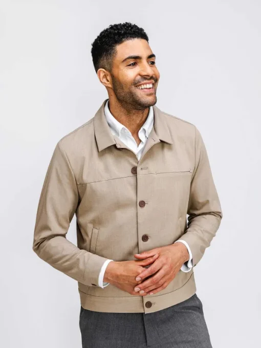 Best Sale Flax Men'S Velocity Shirt Jacket Men'S Jackets & Coats