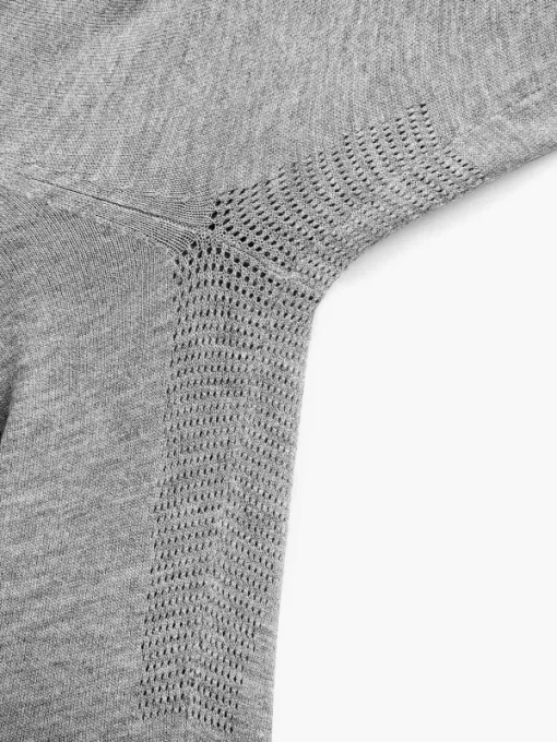 Flash Sale Grey Heather Men'S Atlas Air Turtleneck Men'S Sweatshirts & Sweaters