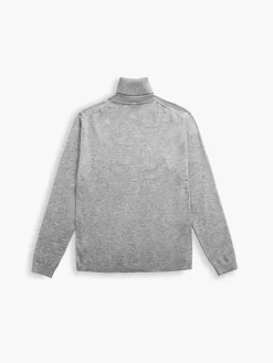 Best Grey Heather Women'S Atlas Air Turtleneck Women'S Shirts