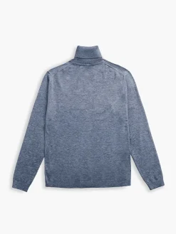 Cheap Indigo Heather Men'S Atlas Air Turtleneck Men'S Sweatshirts & Sweaters
