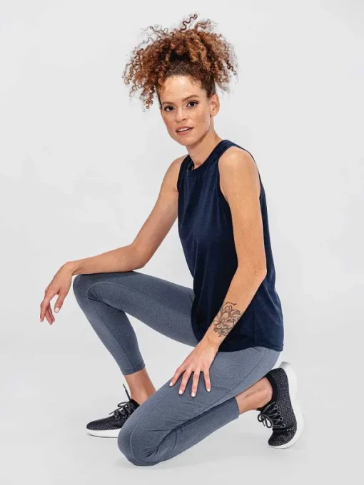 Outlet Indigo Heather Women'S Joule Active Legging Women'S Pants & Shorts