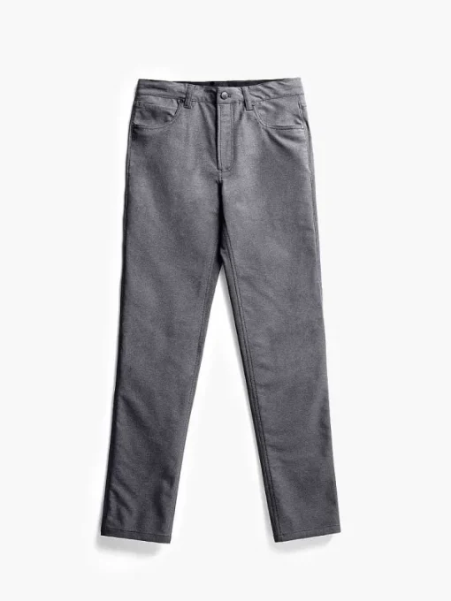 Store Medium Grey Heather Men'S Kinetic Twill 5-Pocket Pant Men'S Pants & Shorts