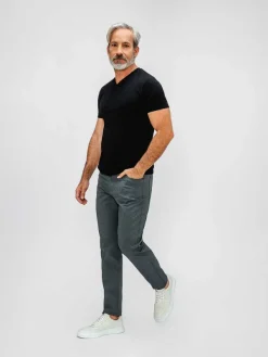 Store Medium Grey Heather Men'S Kinetic Twill 5-Pocket Pant Men'S Pants & Shorts