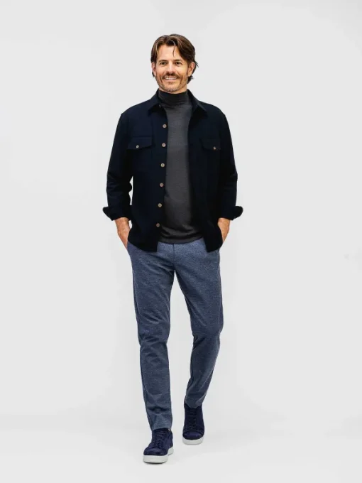 Online Navy Heather Men'S Fusion Pull-On Pant Men'S Pants & Shorts