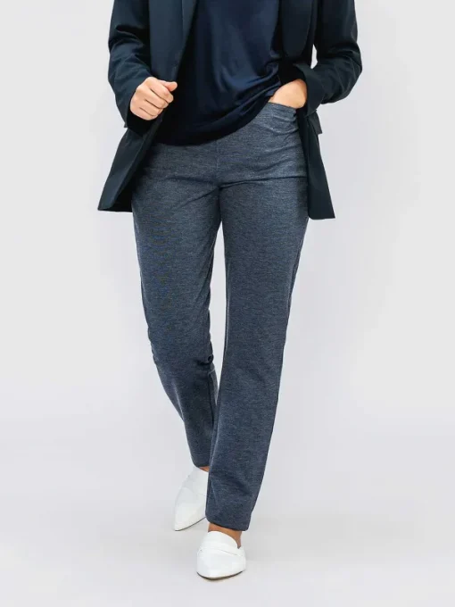 Store Navy Heather Women'S Previous Generation Fusion Straight Leg Pant Women'S Pants & Shorts