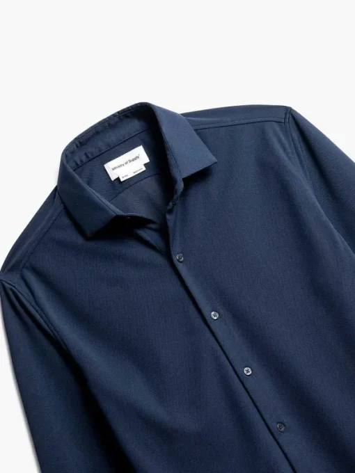 Hot Navy Men'S Apollo Dress Shirt Men'S Shirts