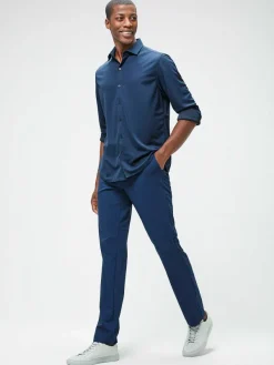 Hot Navy Men'S Apollo Dress Shirt Men'S Shirts
