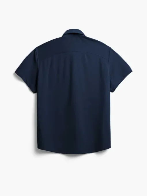 Best Navy Men'S Apollo Short Sleeve Sport Shirt Men'S Shirts