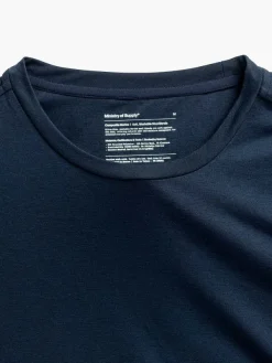 Best Navy Men'S Composite Merino Long Sleeve Tee Men'S Polos, Tees & Henleys