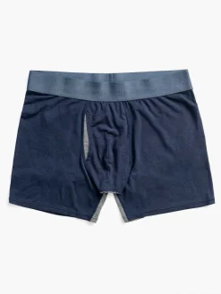 Discount Navy Men'S Composite Merino Boxer Brief Men'S Underwear & Socks