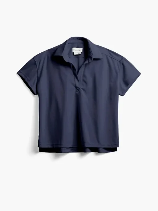 Discount Navy Women'S Apollo Polo Women'S Shirts