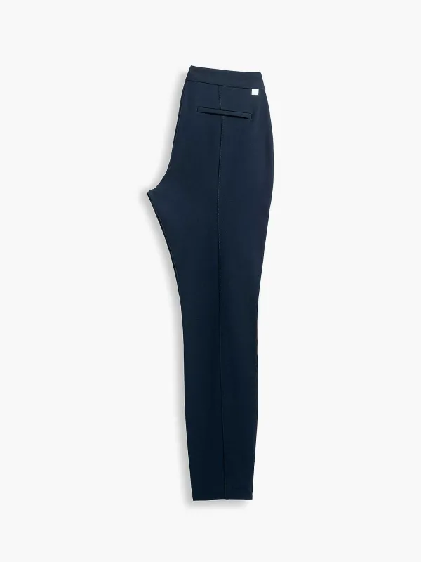 Best Sale Navy Women'S Kinetic Pintuck Pant Women'S Pants & Shorts