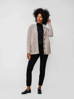 Shop Oatmeal Heather Women'S Atlas Cardigan Women'S Suits