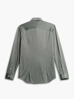 Best Olive Solid Men'S Apollo Dress Shirt (Previous Generation) Men'S Shirts