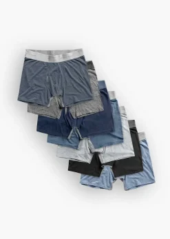 Best 7-Pack Men'S Composite Merino Boxer Brief Men'S Underwear & Socks