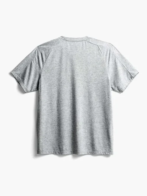 Clearance Pale Grey Heather Men'S Composite Merino Raglan Tee Men'S Polos, Tees & Henleys