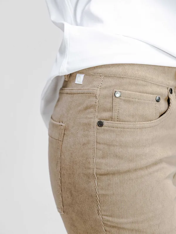 Clearance Sand Women'S Kinetic Corduroy 5-Pocket Pant Women'S Pants & Shorts