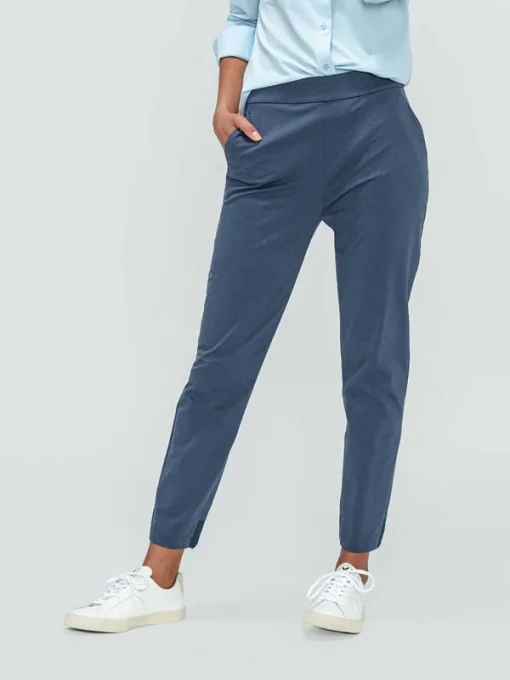 Hot Slate Blue Women'S Kinetic Pull-On Pant Women'S Pants & Shorts