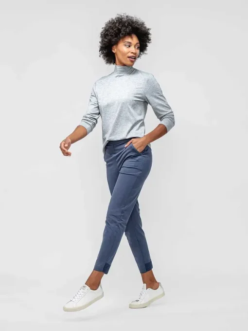 Hot Slate Blue Women'S Kinetic Pull-On Pant Women'S Pants & Shorts