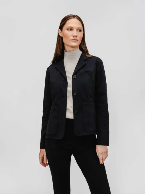 Outlet Taupe Women'S Composite Merino Mock Neck Women'S Shirts