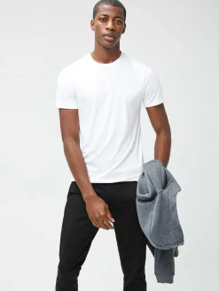 Clearance White (Crew Neck) Men'S Responsive Tee Men'S Polos, Tees & Henleys