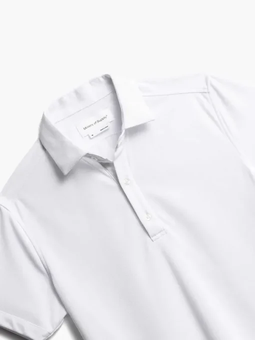 Shop White Men'S Apollo Polo Men'S Polos, Tees & Henleys