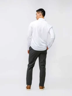 Shop White Men'S Apollo Raglan Sport Shirt Men'S Shirts