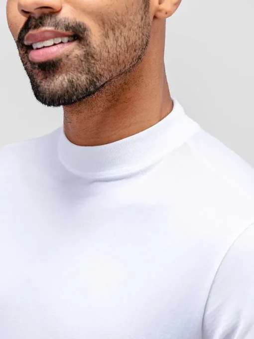 Online White Men'S Atlas High Crew Tee Men'S Polos, Tees & Henleys