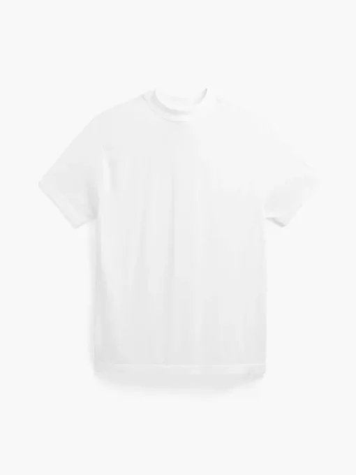 Online White Men'S Atlas High Crew Tee Men'S Polos, Tees & Henleys