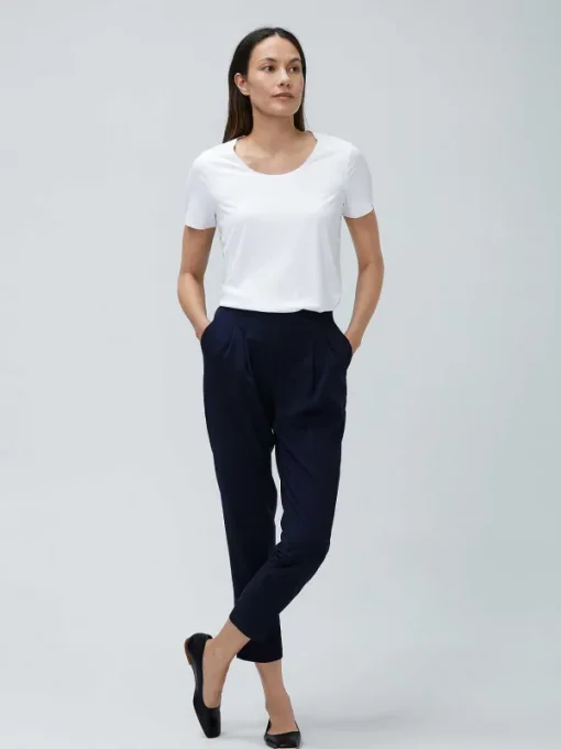 Online White Women'S Luxe Touch Tee Women'S Shirts