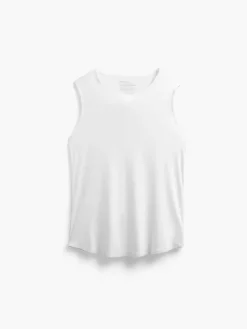 Clearance White Women'S Luxe Touch Tank Women'S Shirts
